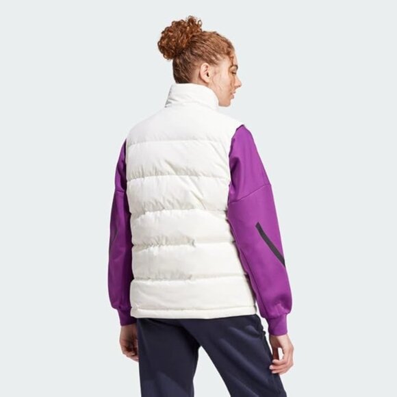 NWT Adidas Helionix White Puffer Down/Feather Vest XL - Picture 4 of 16